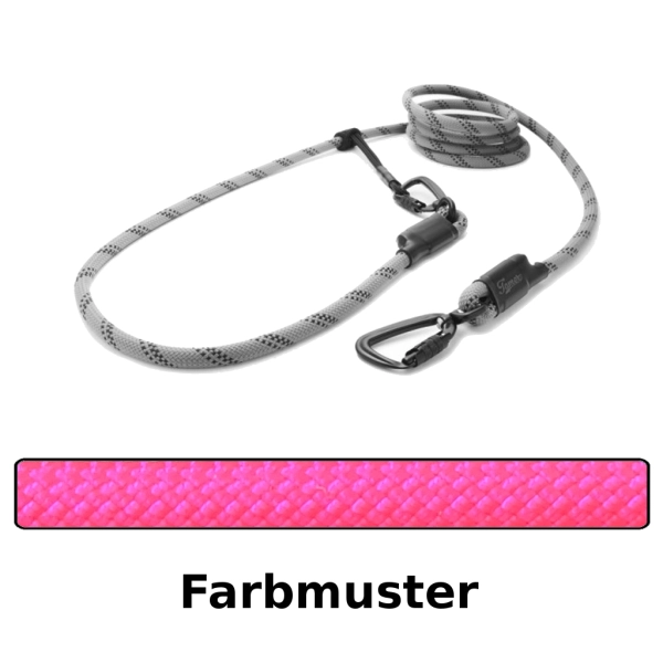 EASYLONG Hundeleine TWIST - M - 3m - pink